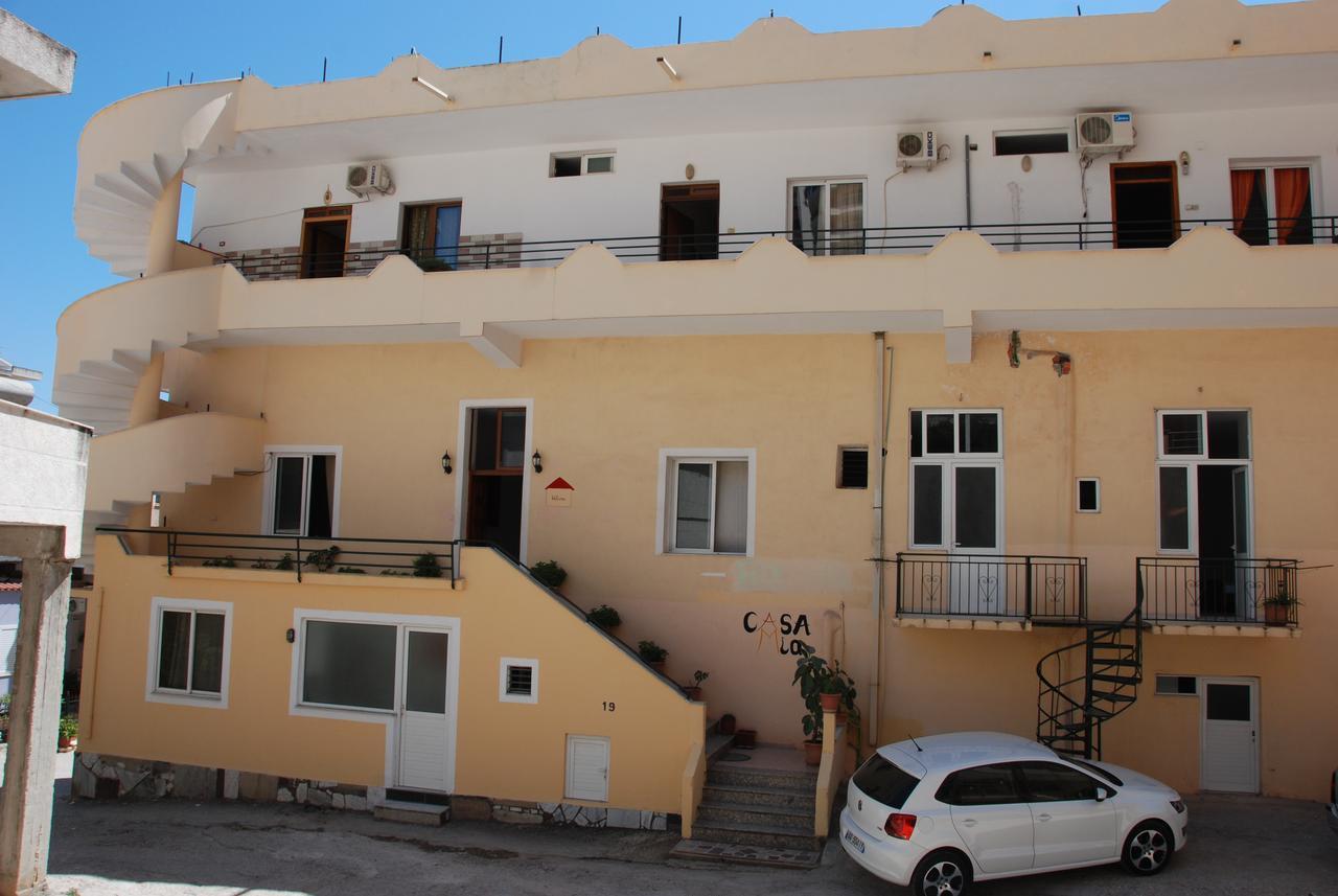Casa Mia Hotel Sarande Bagian luar foto