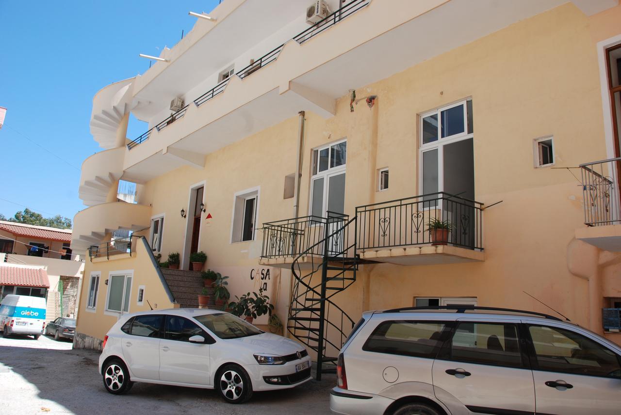 Casa Mia Hotel Sarande Bagian luar foto